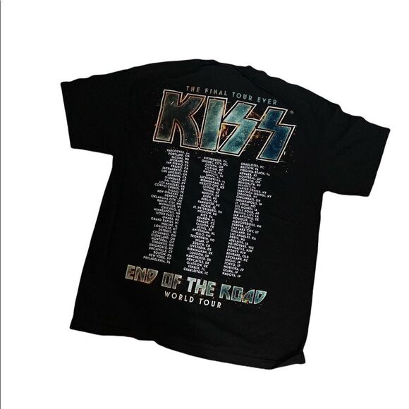 VERY NICE KISS End Of The Road Tour T Shirt Final Tour Men's Size XLarge - Picture 2 of 3